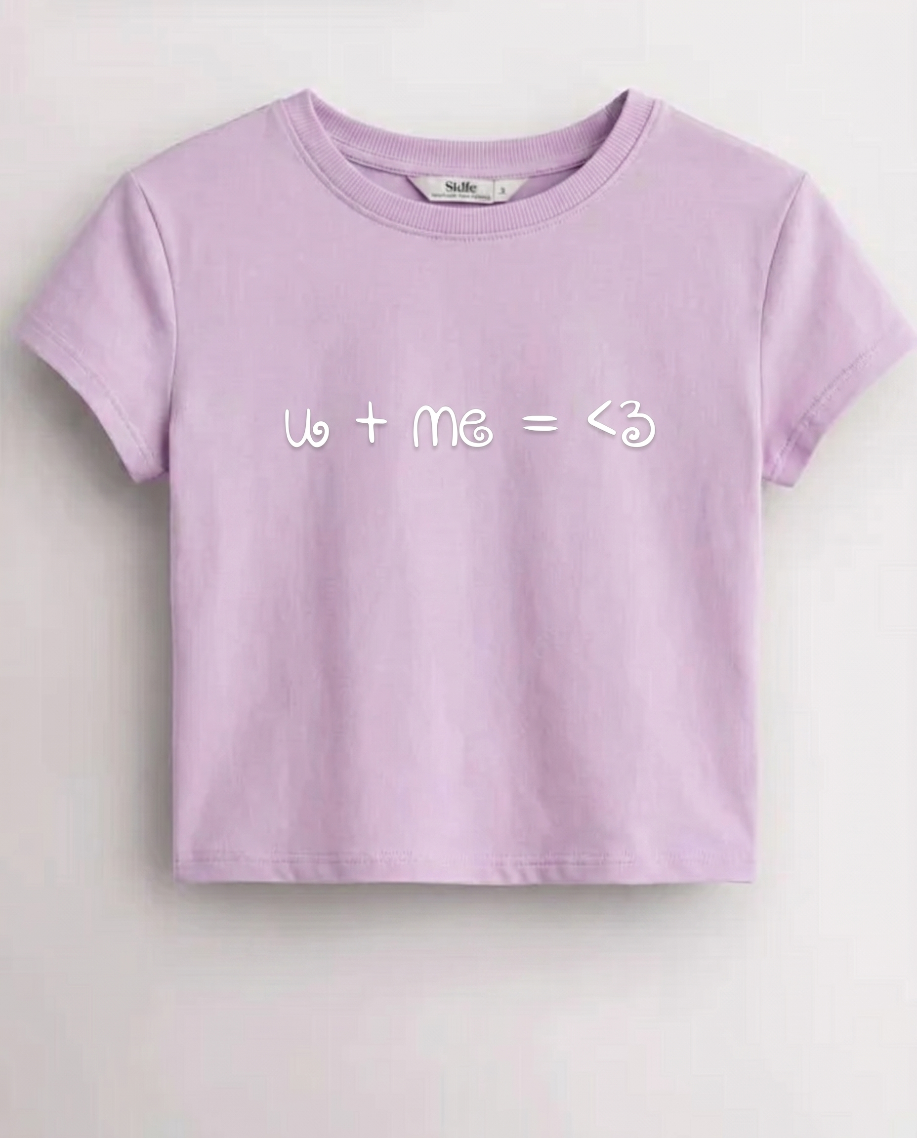 Era Cropped Fan Shirt Purple
