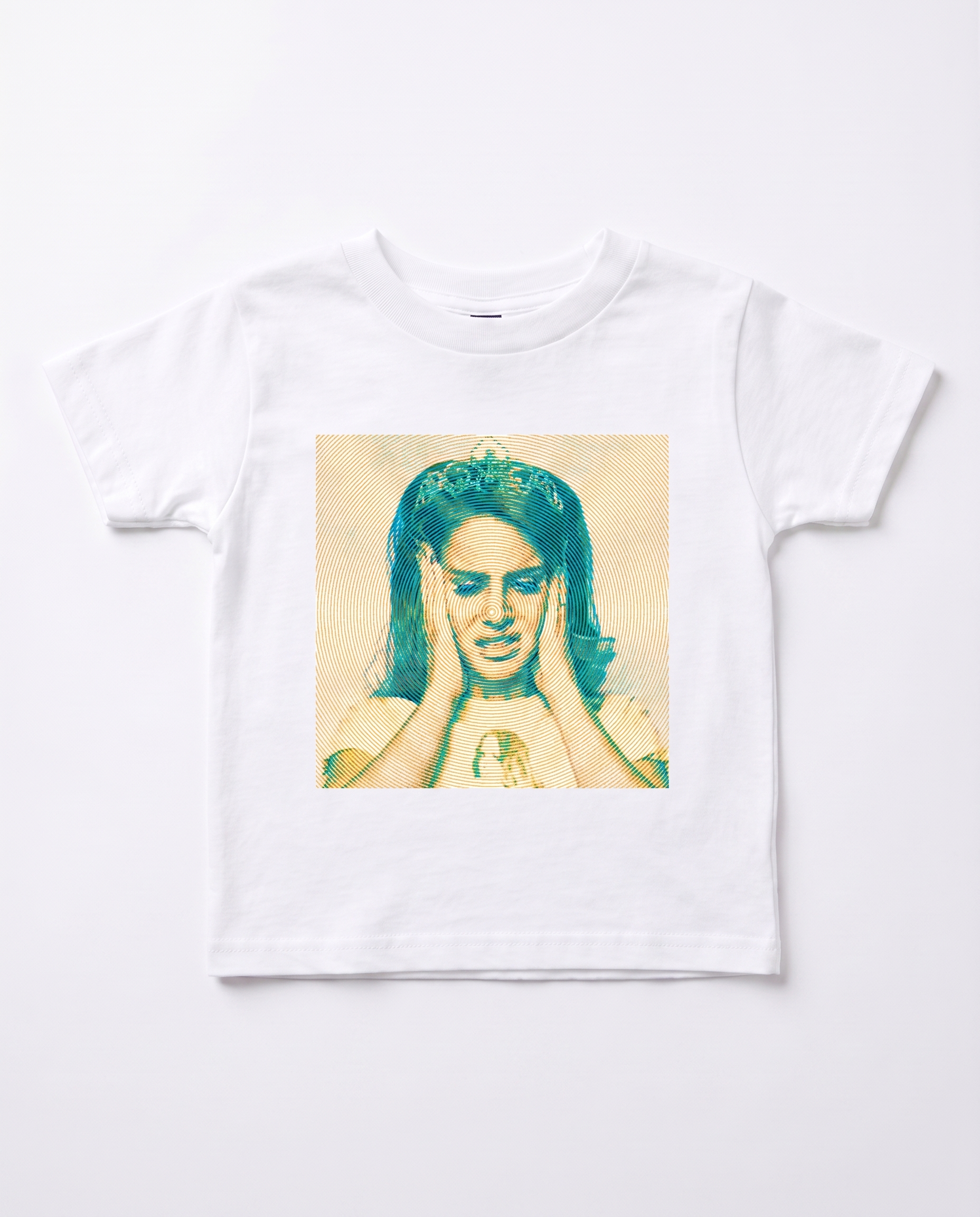 lana vintage spiral baby tee
