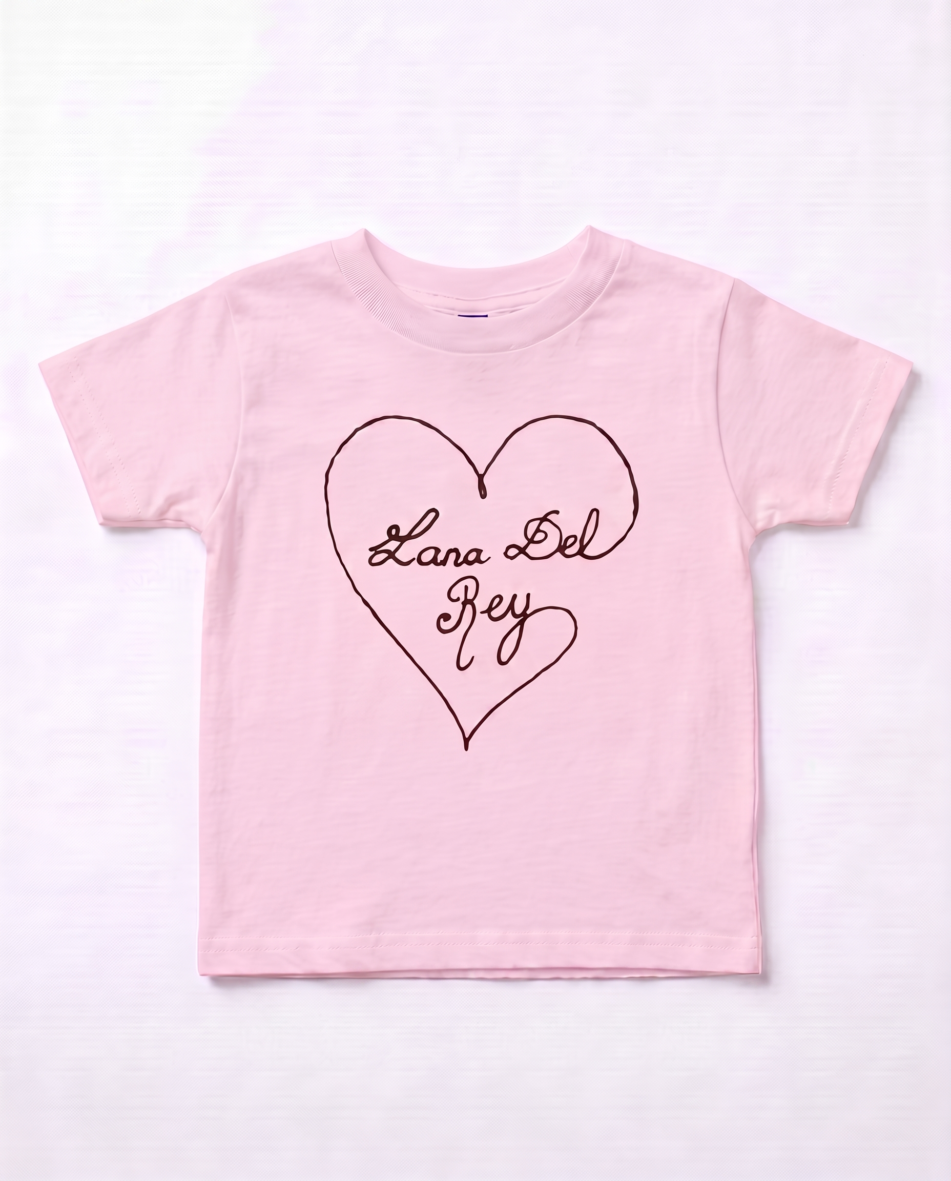 lana pink baby tee