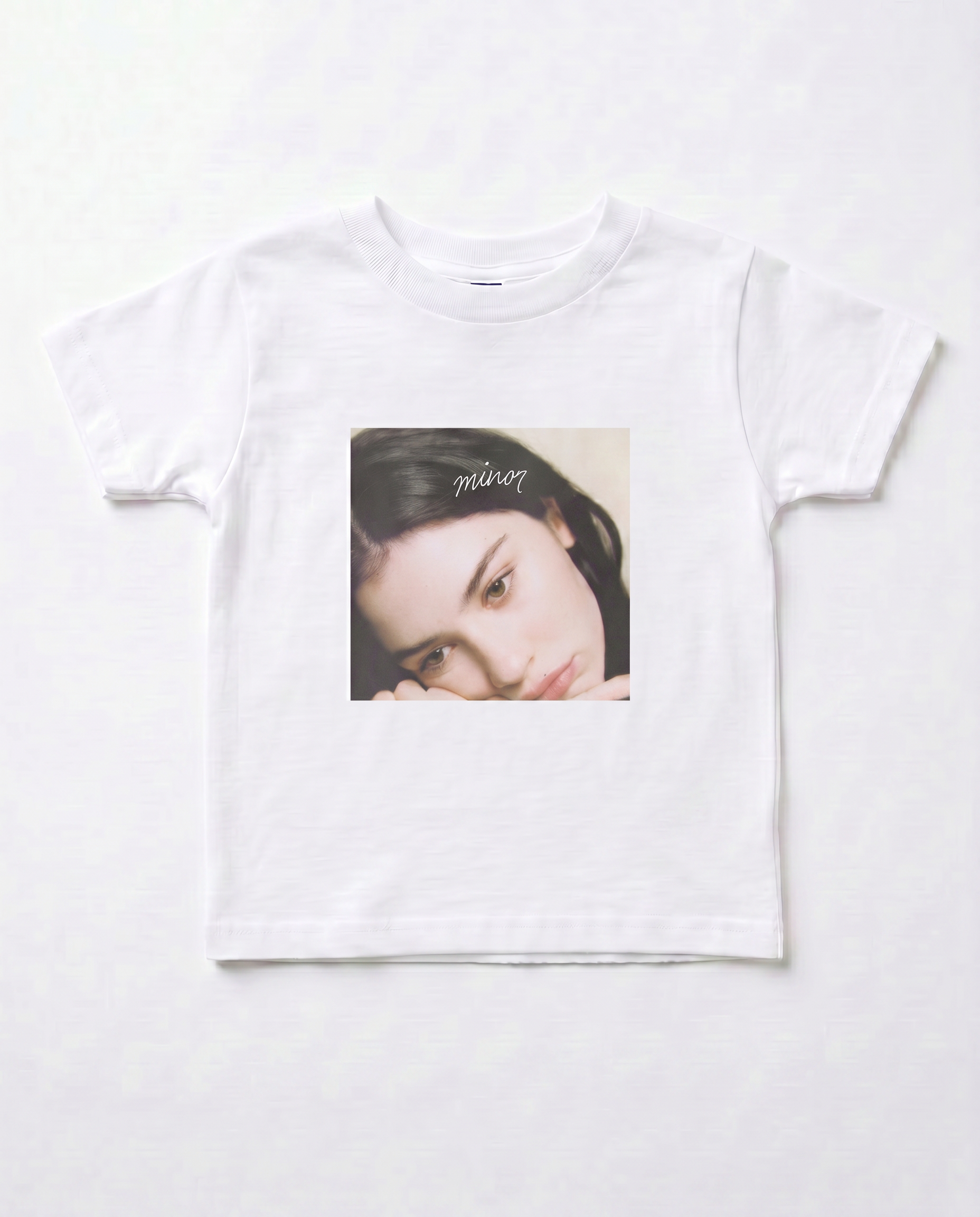 minor graphic baby tee