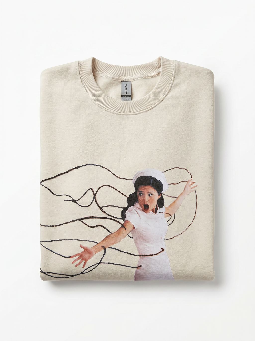 the cure sweatshirt